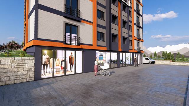 Güçlü Konakları dış cephe render görseli 26 – Bayburt Şingah Mahallesi